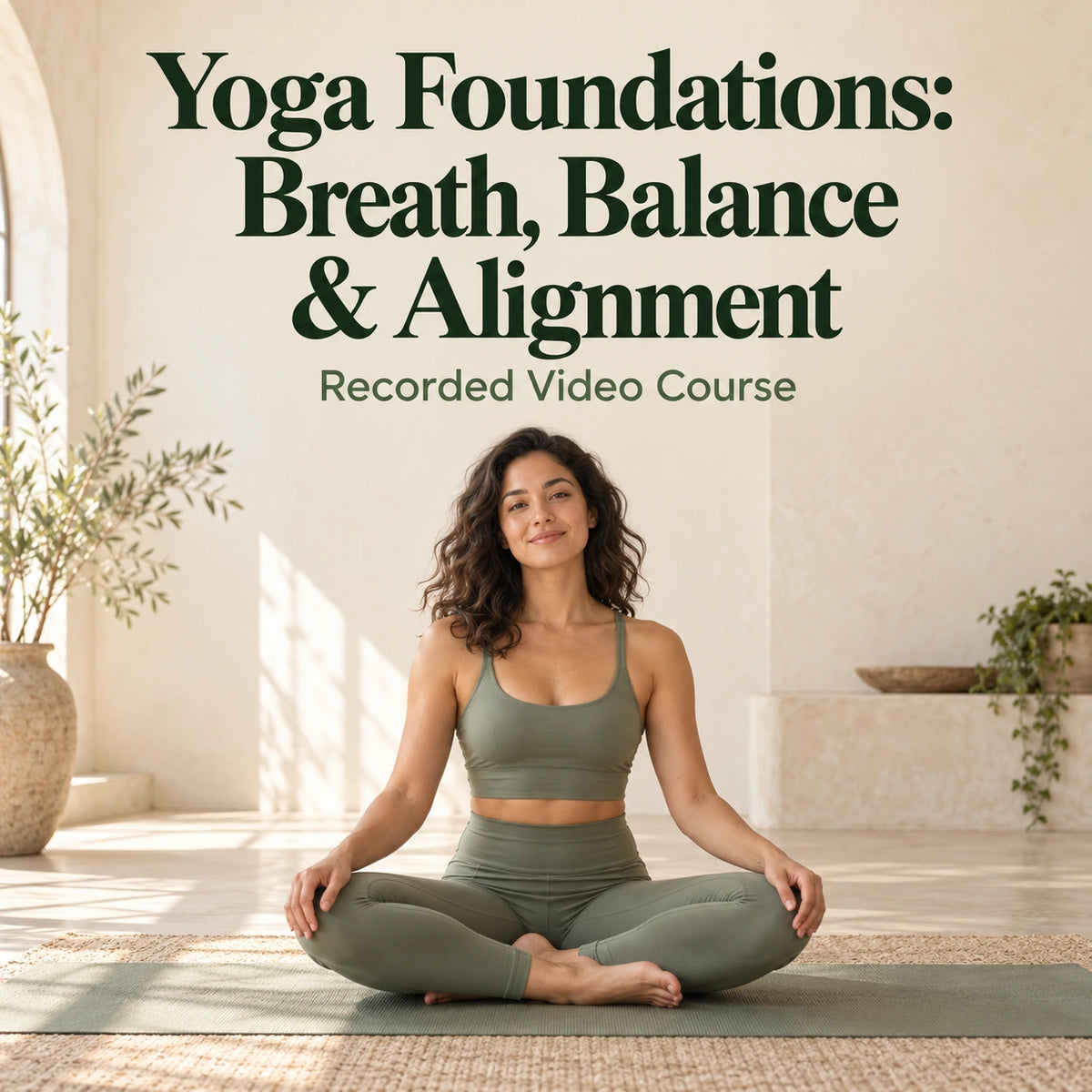 Yoga Foundations: Breath, Balance & Alignment