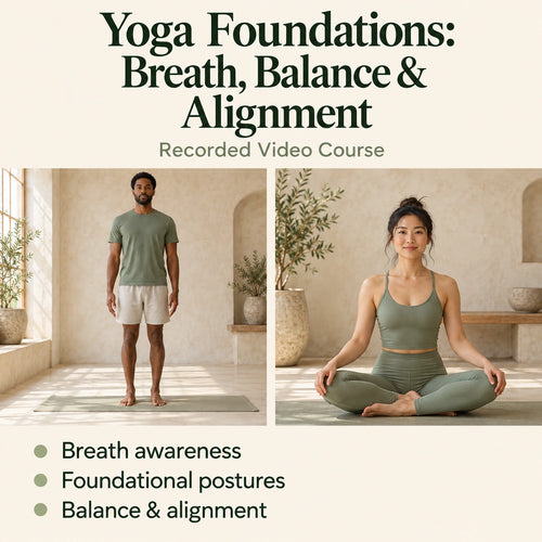 Yoga Foundations: Breath, Balance & Alignment